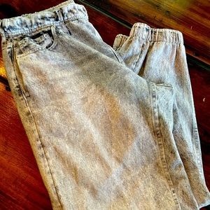 Rag and Bone Acid Wash Jean SWEATPANTS